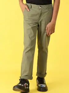 V-Mart Boys Regular Fit Mid-Rise Trousers