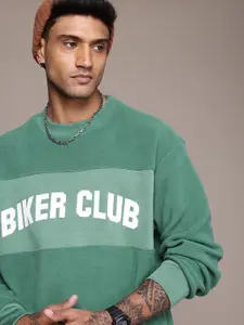 The Roadster Life Co. Typography Printed Sweatshirt