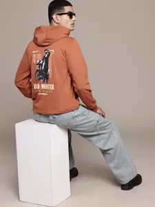 The Roadster Lifestyle Co. Printed Hooded Sweatshirt