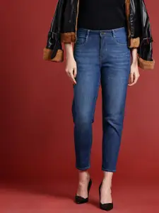 all about you Women Mom Fit Light Fade Stretchable Jeans