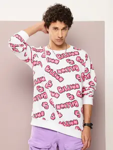 Kook N Keech Typography Printed Pure Cotton Sweatshirt