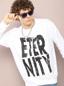 Kook N Keech Pure Cotton Typography Printed Sweatshirt