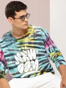 Kook N Keech Pure Cotton Typography Printed Dyed Sweatshirts