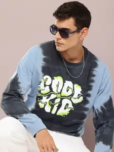 Kook N Keech Pure Cotton Typography Printed Dyed Sweatshirts