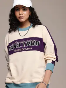 The Roadster Life Co. Typography Embroidered Sweatshirt