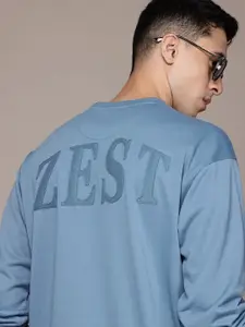 The Roadster Lifestyle Co. Applique Detail Relaxed Fit Sweatshirt