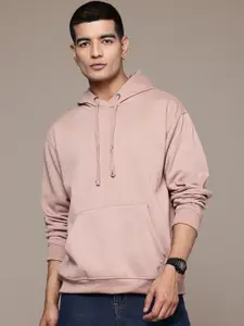 The Roadster Lifestyle Co. Men Hooded Relaxed Fit Sweatshirt