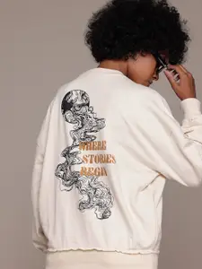 The Roadster Lifestyle Co. Printed Sweatshirt