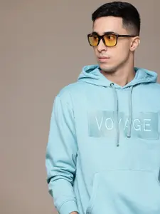 The Roadster Lifestyle Co. Relax Fit Embroidered Hooded Sweatshirt