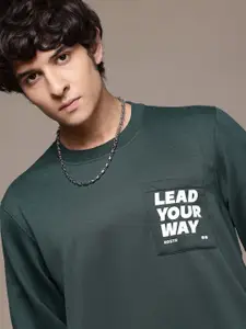 The Roadster Lifestyle Co. Regular Fit Printed Sweatshirt