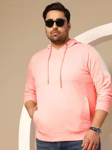 Sztori Plus Size Hooded Pullover Sweatshirt