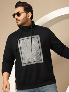 Sztori Plus Size Printed Sweatshirt