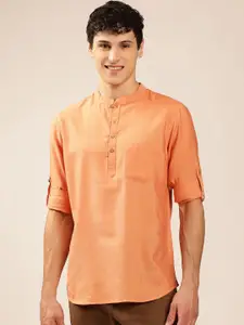 Anouk Mandarin collar Pathani Short Kurta