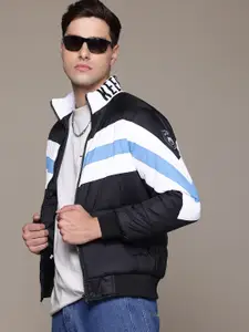 The Roadster Lifestyle Co. Colourblocked Bomber Jacket