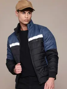The Roadster Lifestyle Co. Colourblocked Padded Jacket