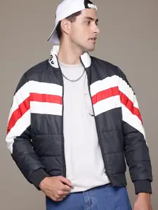 The Roadster Lifestyle Co. Colourblocked Bomber Jacket
