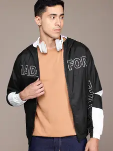 The Roadster Lifestyle Co. Typography Hooded Jacket