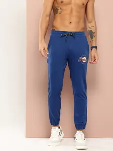 Harvard Men Printed Detail Joggers