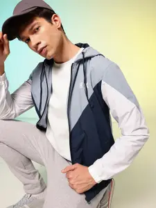 HRX by Hrithik Roshan Colourblocked Lifestyle Tailored Jacket