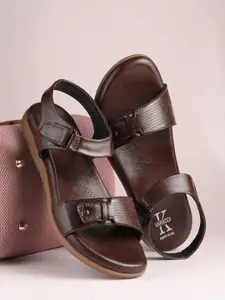 KARADDI Brown Confortable & Lightweight Flats
