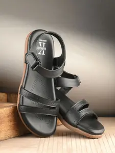 KARADDI Black Confortable & Lightweight Flats