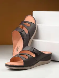 KARADDI Brown Confortable & Lightweight Flats