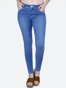 FCK-3 Women Hottie High-Rise Light Fade Stretchable Jeans