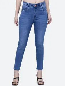 FCK-3 Women Hottie High-Rise Clean Look Heavy Fade Stretchable Jeans