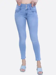 FCK-3 Women Hottie High-Rise Light Fade Stretchable Jeans