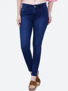 FCK-3 Women Hottie High-Rise Light Fade Stretchable Jeans