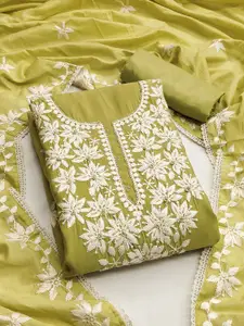 Ishin Embroidered Pure Silk Unstitched Dress Material