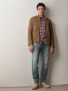 SELECTED Checked Cotton Casual Shirt