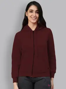 LYRA Women Hooded Long Sleeves Fleece Sweatshirt
