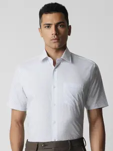 Van Heusen Micro Ditsy Printed Pure Cotton Formal Shirt