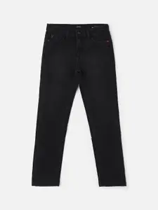 Allen Solly Junior Boys Clean Look No Fade Dark Shade Non Stretchable Slim Fit  Jeans