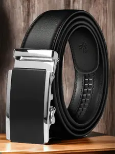 ZORO Men Textured Vegan Leather Belt