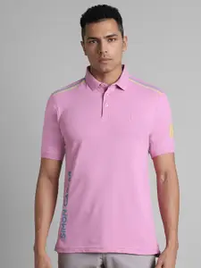 SIMON CARTER LONDON Polo Collar Slim Fit T-shirt