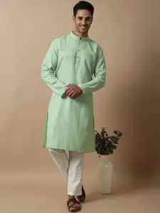FILORI STUDIO Mandarin Collar Long Kurta