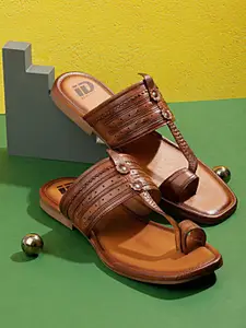 ID Men Leather Comfort Sandals
