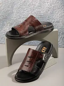 ID Men Leather Comfort Sandals