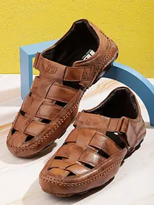 ID Men Leather Comfort Sandals