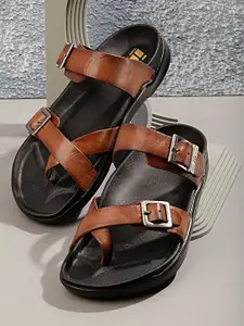 ID Men Leather Comfort Sandals