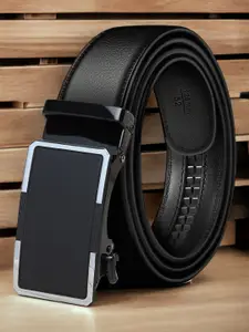 ZORO Men Textured Vegan Leather Belt