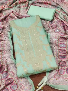 Ishin Woven Designed Unstitched Dress Material