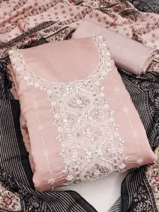 Ishin Embroidered Unstitched Dress Material