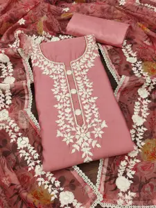 Ishin Embroidered Unstitched Dress Material