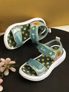 Kids Ville Girls Barbie Printed Sports Sandals