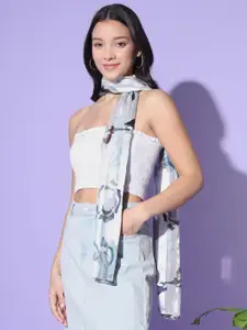 Trend Arrest Women Floral Printed Scarf