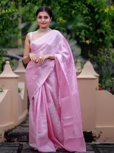 BerMondsey Woven Design Silk Blend Banarasi Saree