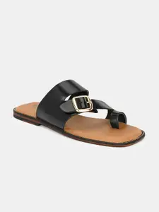 Lafattio Men Leather Comfort Sandals